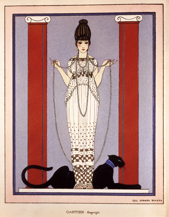 Woman-With-a-Panther-by-George-Barbier