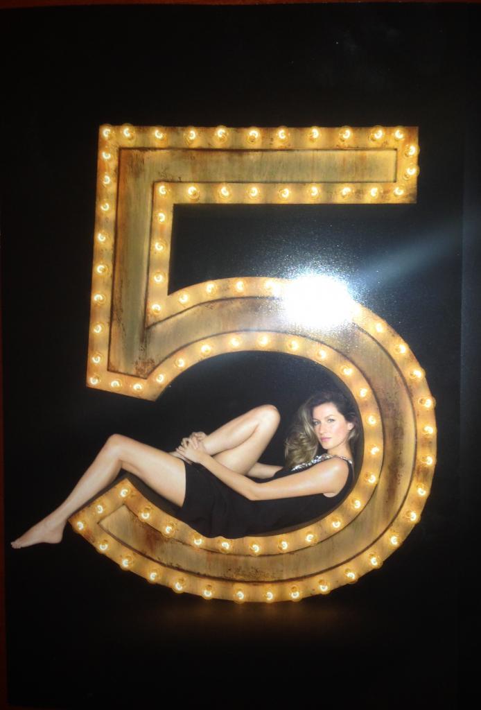Gisele Bundchen na campanha do perfume Chanel n 5 1