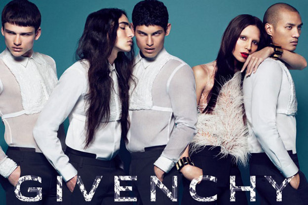 Campanha de Inverno 2011 da Givenchy com Lea T ©Reprodução