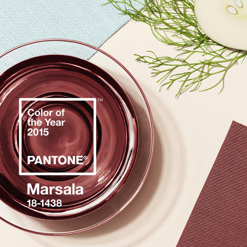Marrom avermelhado "Marsala" é a cor de 2015 segundo a Pantone ©Divulgação