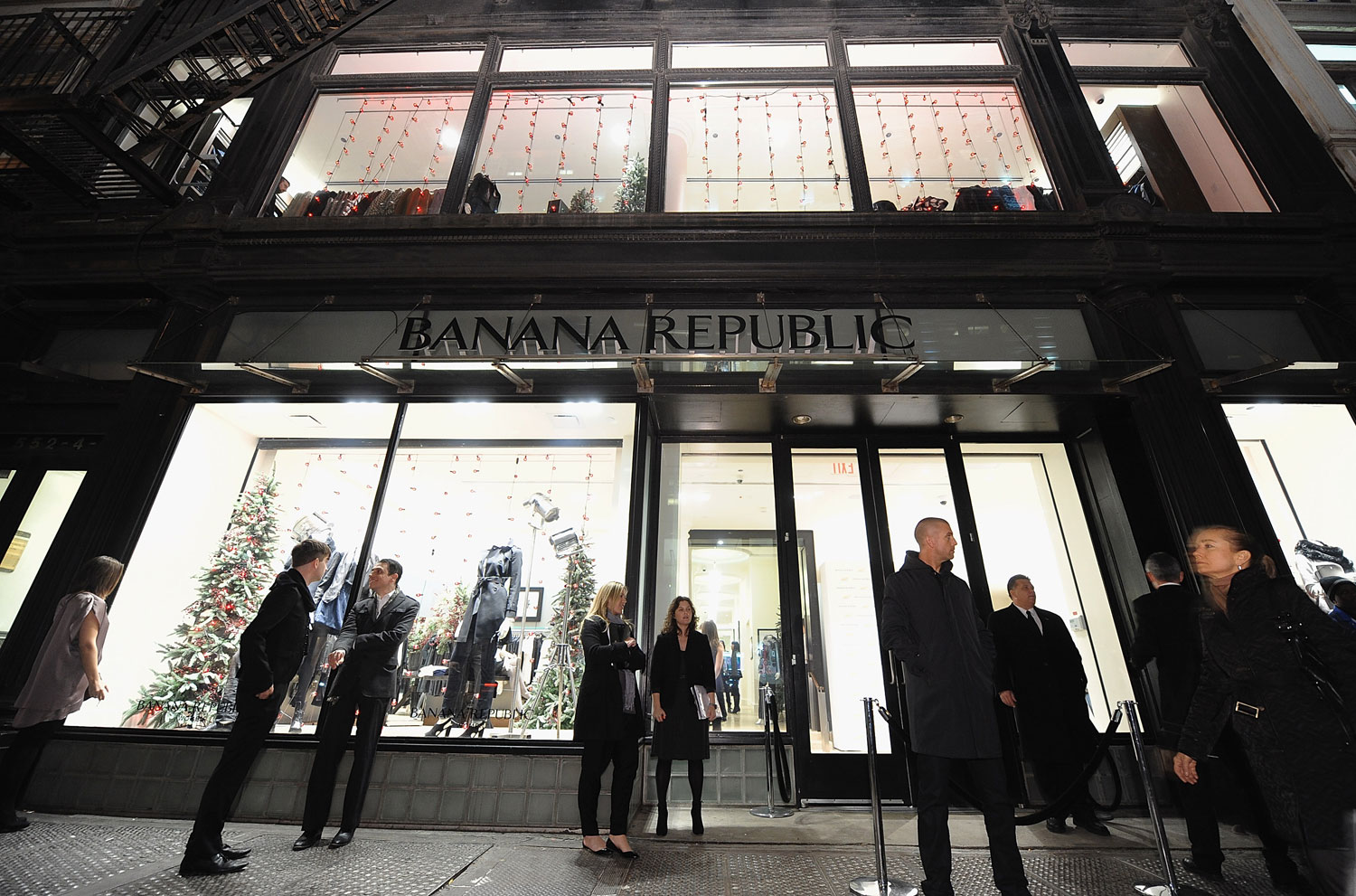 A gigante do varejo Banana Republic estreia na semana de moda de Nova York ©Getty Images