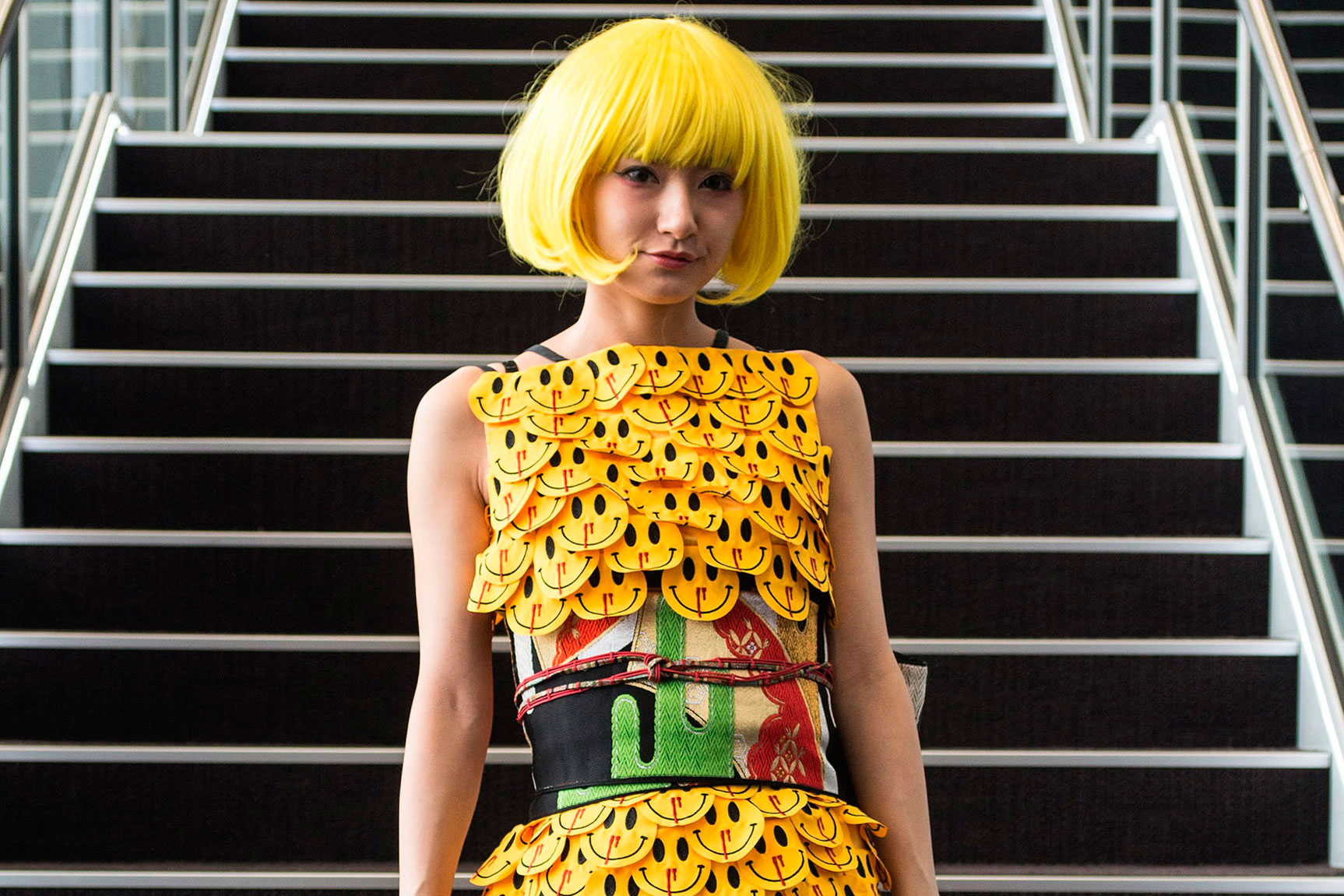 O street style cheio de personalidade da semana de moda de Tóquio ©Getty Images