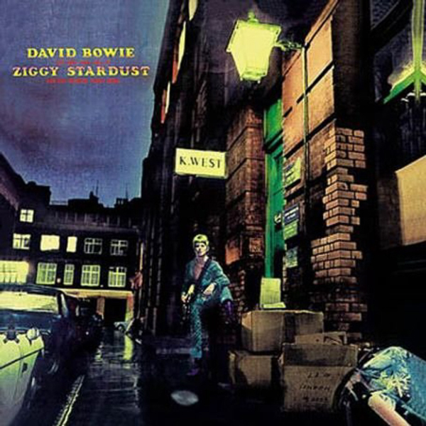 Capa de “The Rise and Fall of Ziggy Stardust and the Spiders from Mars”, de 1972
