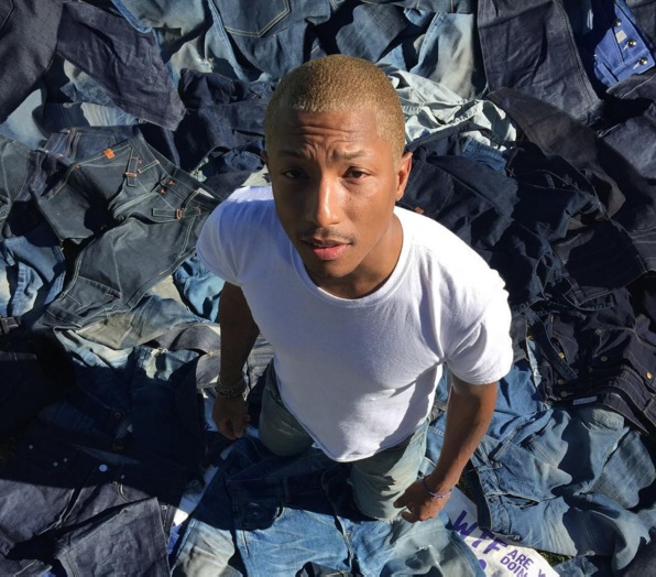 Pharrell no Instagram: "No topo dos negócios. Hoje, feliz por ser sócio da @GSTARRAW"