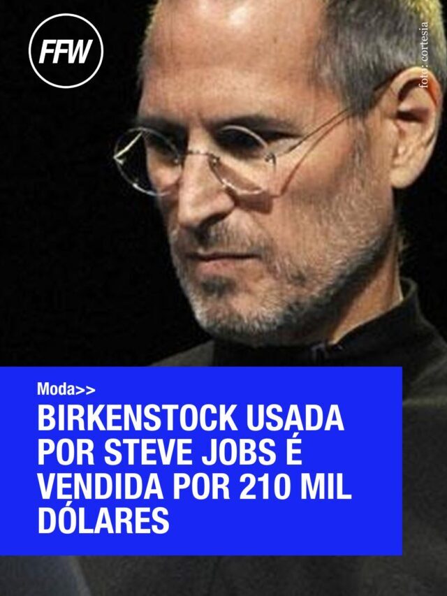 Birkenstock usada por Steve Jobs, da Apple, é vendida por 218 mil dólares
