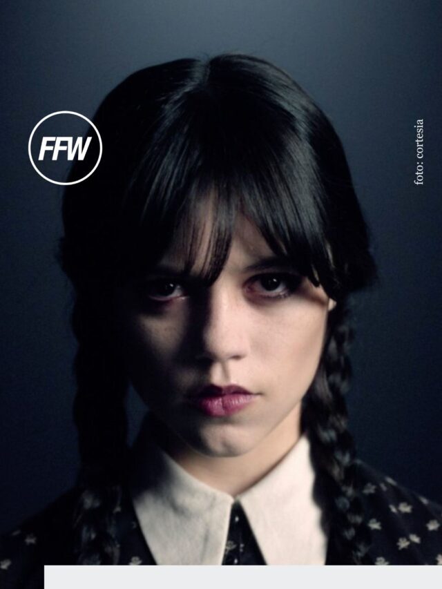 O estilo de Wandinha Addams