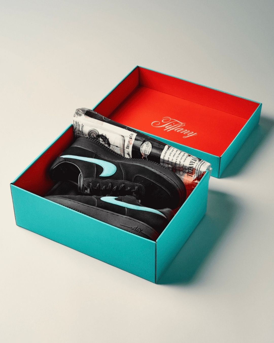 Nike e Tiffany revelam imagens e preço de do Air Force 1