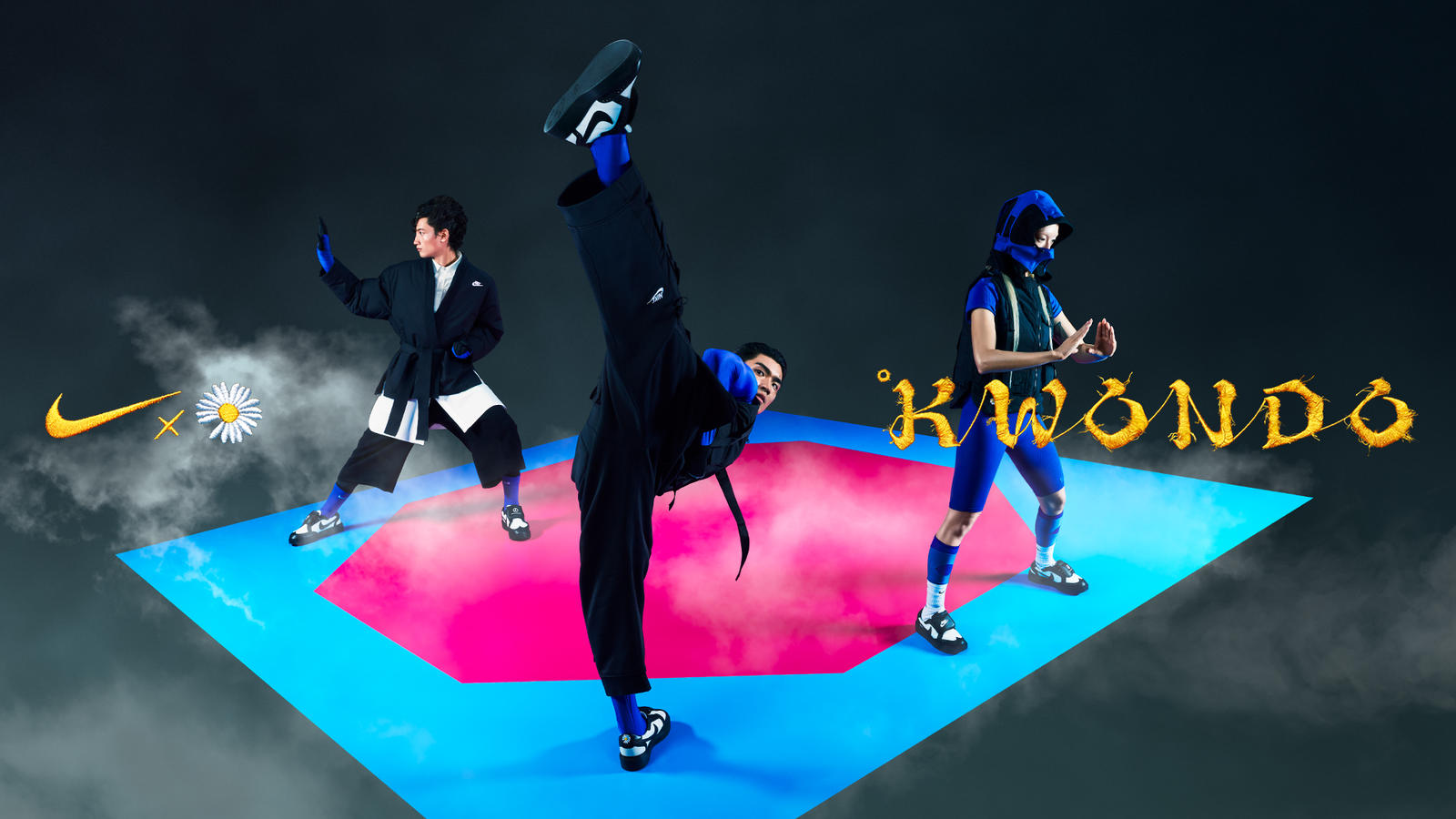Nike e G-Dragon lançam nova collab inspirada no Taekwondo
Rapper coreano referencia o universo da luta marcial para compor coleção Nike Kwondo1
 