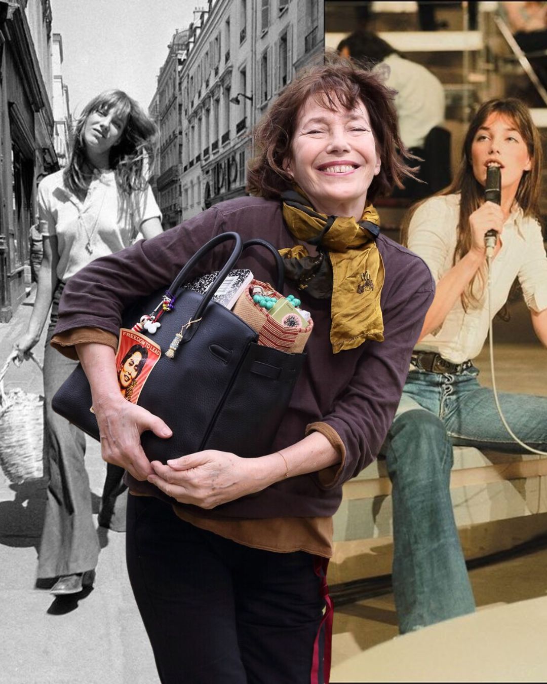Morre Jane Birkin, artista que deu nome à bolsa da Hermès