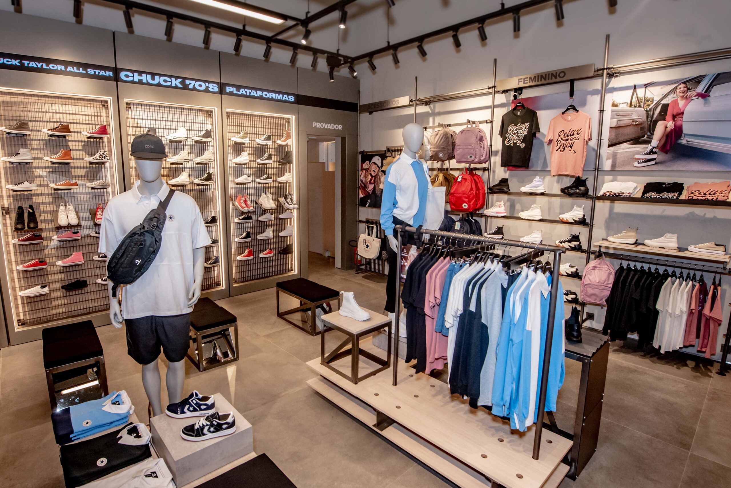 Converse inaugura primeira loja física no Brasil