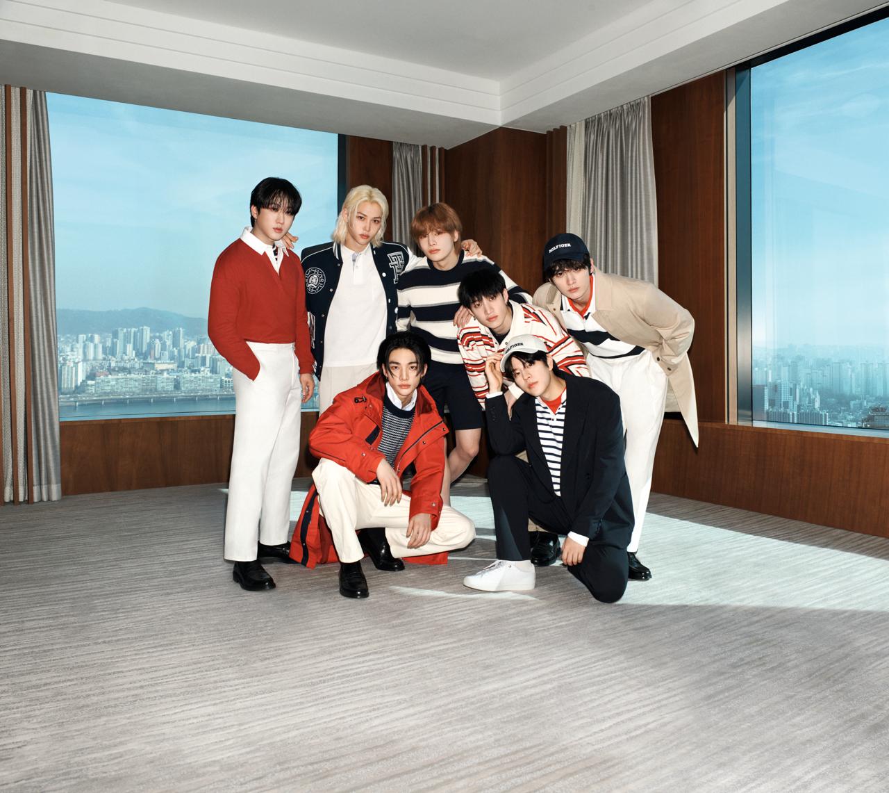 Stray Kids estrela nova campanha da Tommy Hilfiger