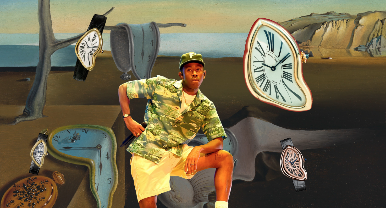 CARTIER CRASH: A origem do relógio que tem um quê artístico
Favorito de celebridades como Jay-Z e Tyler The Creator, muitos pensam que ele é inspirado nas obras de Dali, mas sua origem vem de um acidente que se tornou uma oportunidade. 