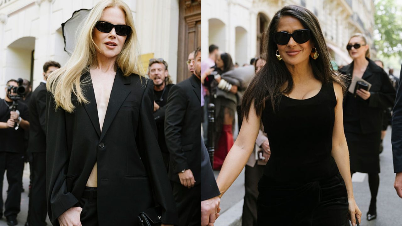 Despedida de Demna da Balenciaga reúne celebridades em fila A do movimentado desfile