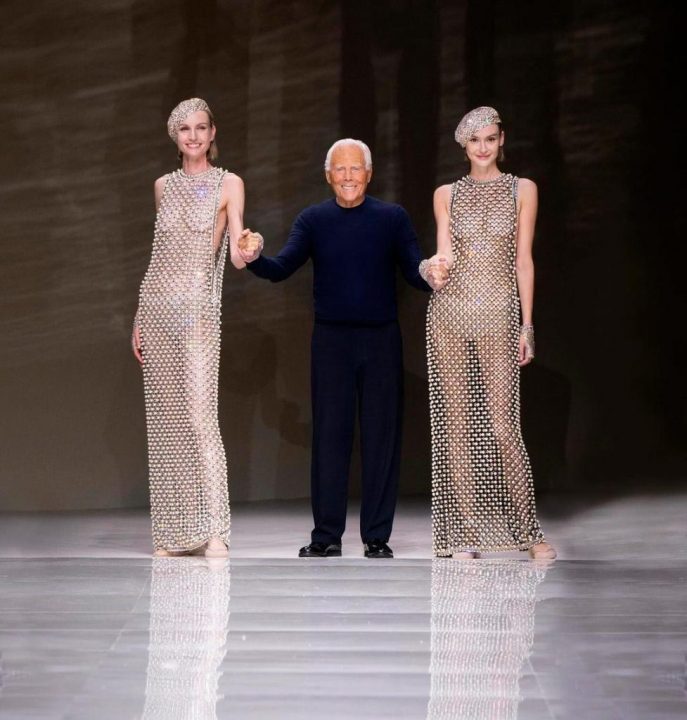 Em movimento supresa, Armani revela desejo que seus herdeiros vendam sua marca