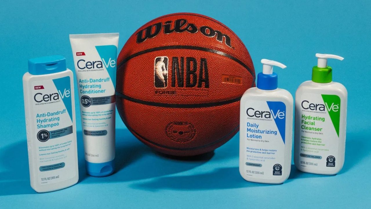 CeraVe anuncia patrocínio à NBA focado em cuidados com a pele de atletas
A famosa marca de cuidados com a pele, CeraVe, anunciou seu mais novo patrocínio à National Basketball Association