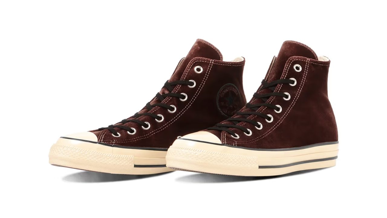 All Star Aged Velvet Hi “Brown/Black”