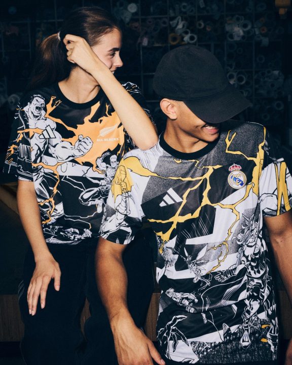 Adidas X Marvel X Real Madrid X All Blacks