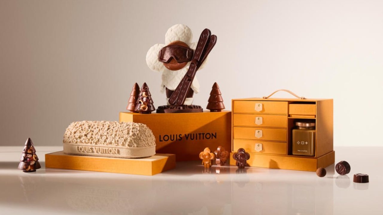 Doces do Maxime Frédéric para a Louis Vuitton