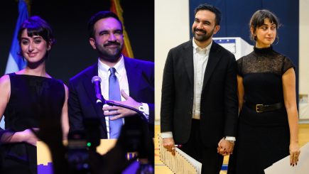 Novo prefeito e primeira-dama de NY