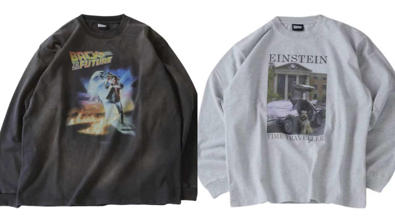 Collab entre JOURNAL STANDARD relume e ‘Back to the Future’ lança coleção com camisetas vintage