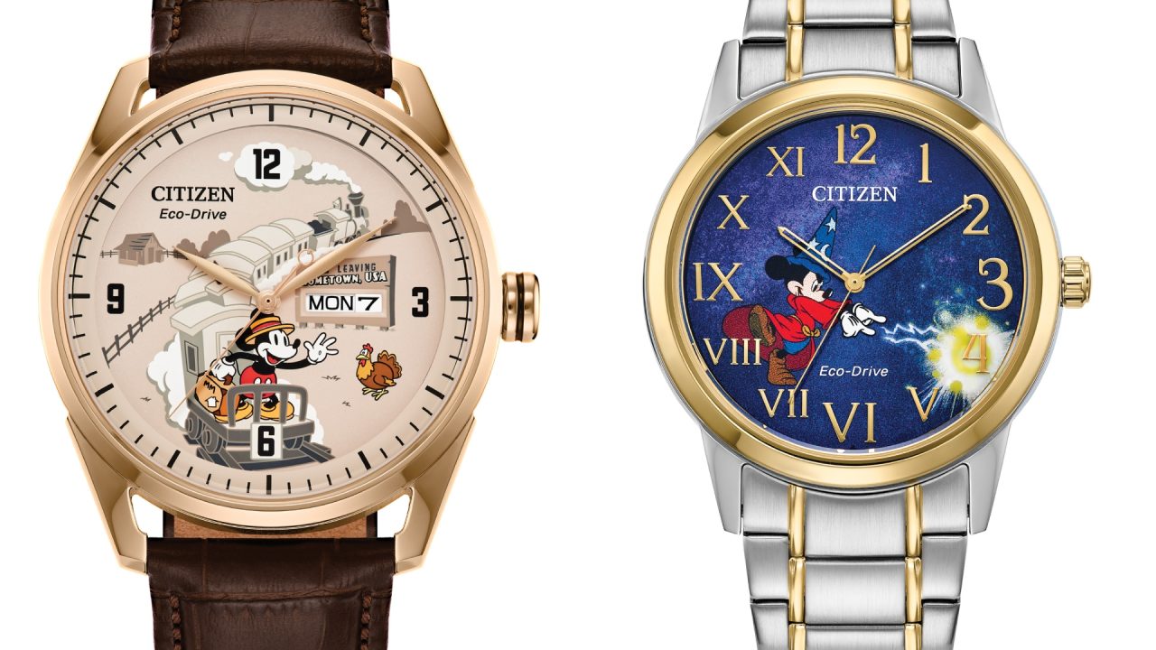 Coleção da Citizen inspirada nos personagens da Disney