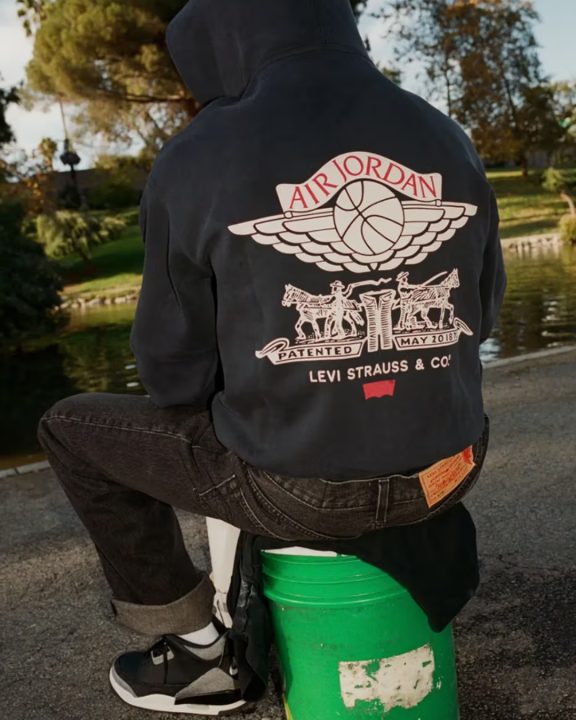 Coleção cápsula com estética skate retrô da Levi's e Jordan Brand