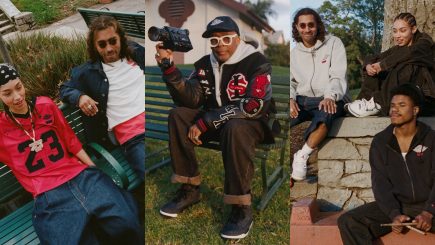 Coleção cápsula com estética skate retrô da Levi's e Jordan Brand