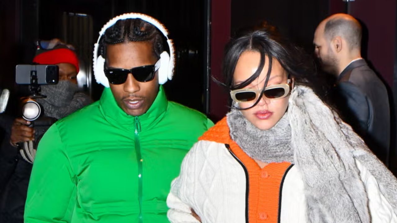 Rihanna e A$AP Rocky em NY