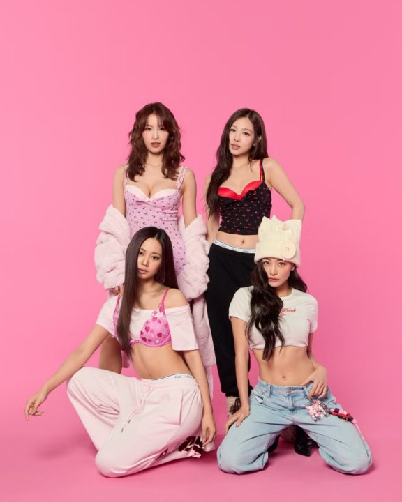 TWICE estrela campanha da PINK