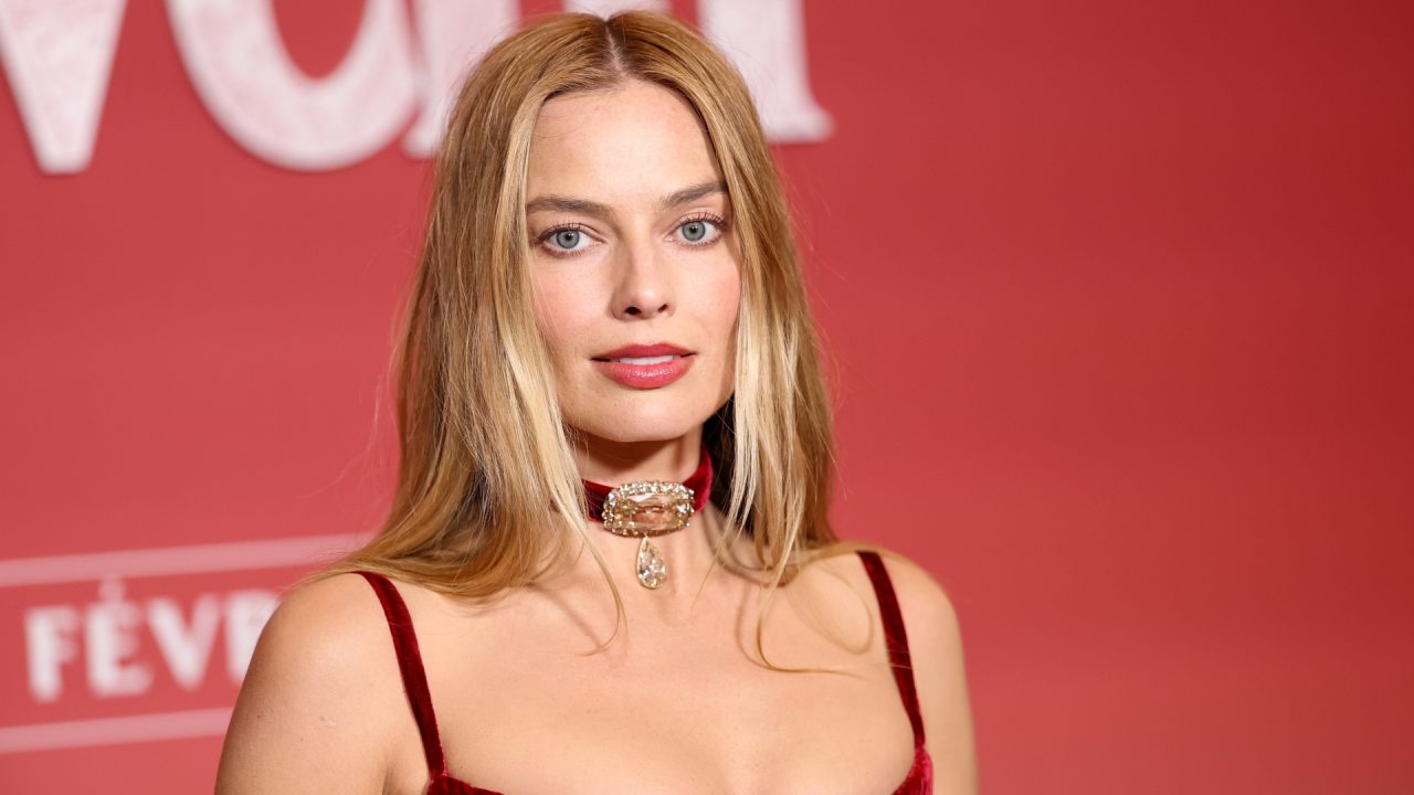 Margot Robbie na estreia de "Wuthering Heights", em Paris