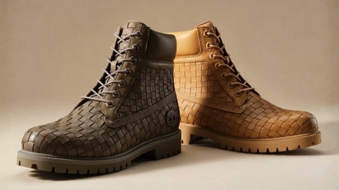 Timberland relança clássicas botas em couro trançado e novas cores ‘Olive’ e ‘Beige’