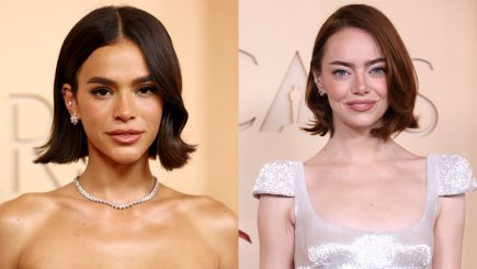 Bruna Marquezine e Emma Stone