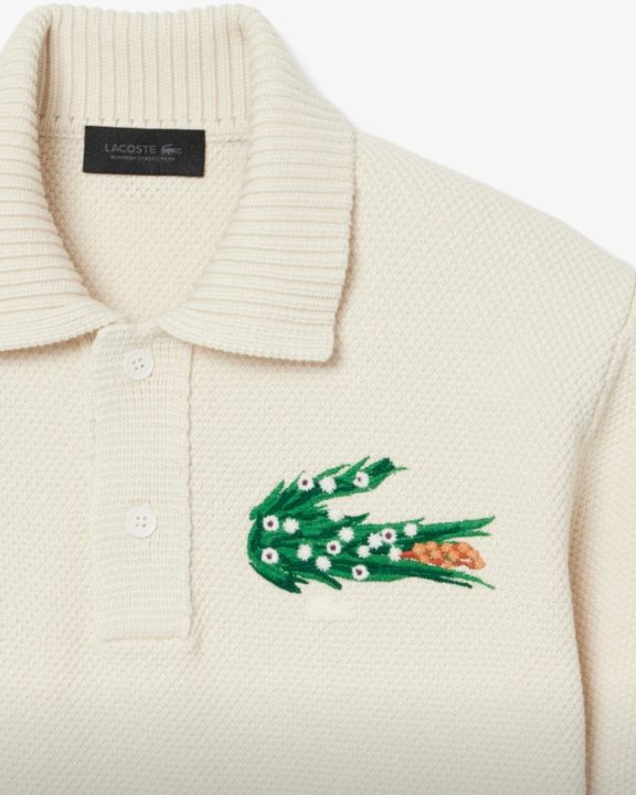 Lacoste reinventa o crocodilo com flores e cria logo da marca inspirado na primavera
