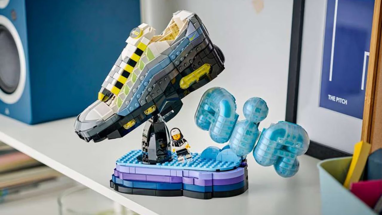 Nike e LEGO recriam o icônico modelo Air Max 95 com mais de 1.200 peças