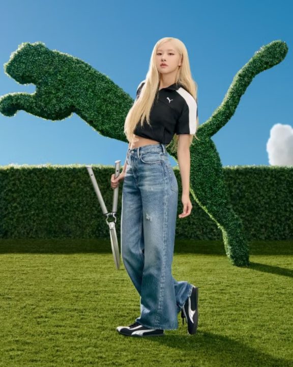 Rosé é o novo rosto do tênis H-Street da Puma com pegada Y2K e cores inéditas