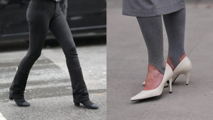 Tendência da calça legging