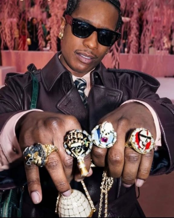 A$AP Rocky lança coleção de anéis de caveira inspirada no álbum ‘Don’t Be Dumb’