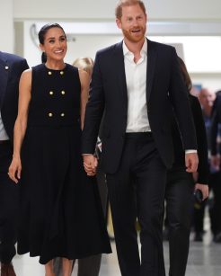 Meghan Markle e príncipe Harry na Austrália