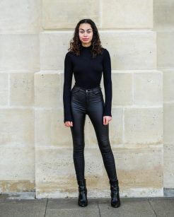 All black