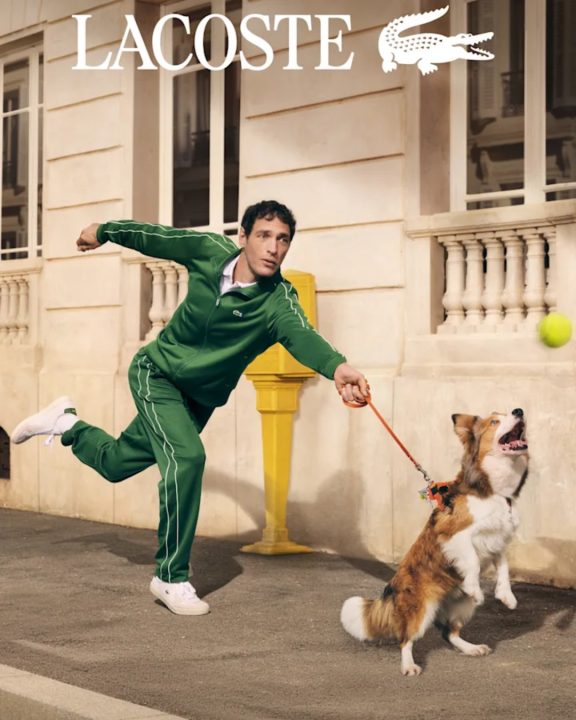Lacoste revela nova identidade visual com campanha focada em tênis com Novak Djokovic