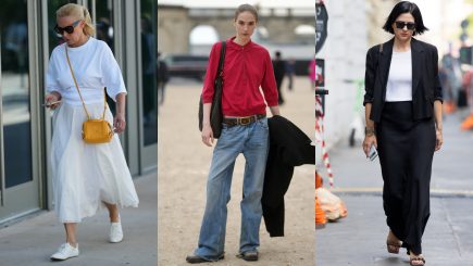 Looks com blusas de manhas 3/4