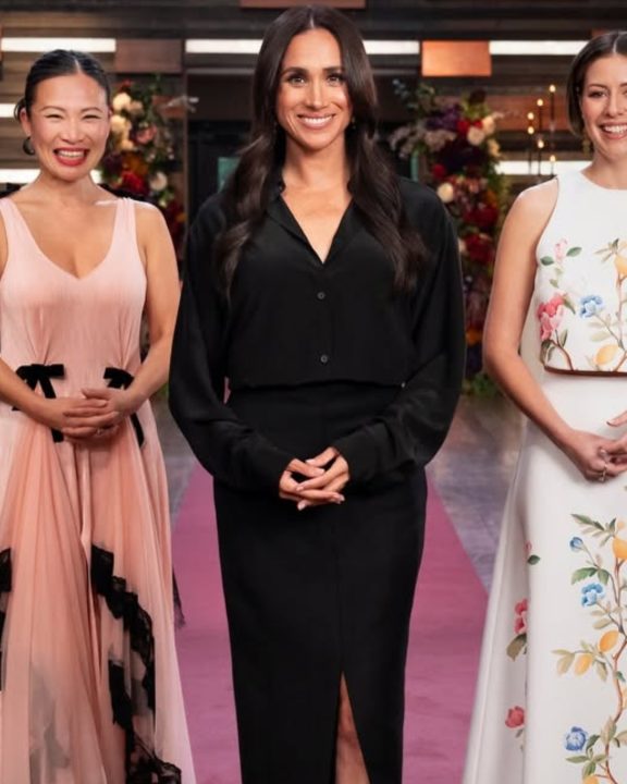 Como fazer o minimalista ser chique? É o que Meghan Markle respondeu com look do ‘Masterchef’