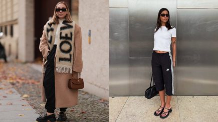 Mocassim e chinelo