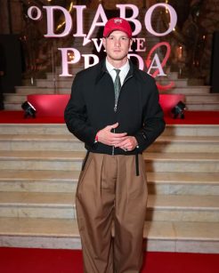 Pedro Novaes na première de 'O Diabo Veste Prada 2'