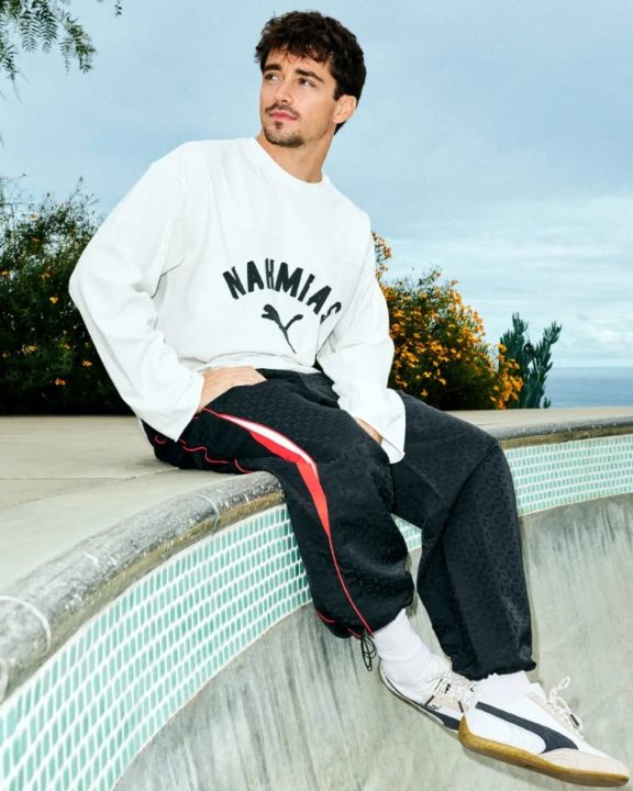 PUMA x Nahmias resgata o Speedcat e lança coleção inédita com Charles Leclerc na campanha