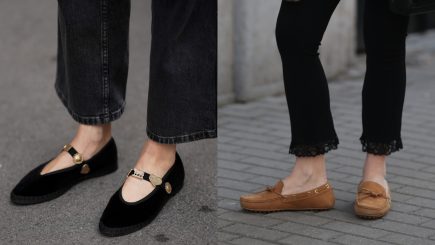 Sapatos para usar com a silhueta 