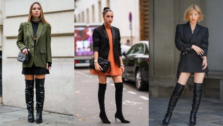 Vestido e blazer
