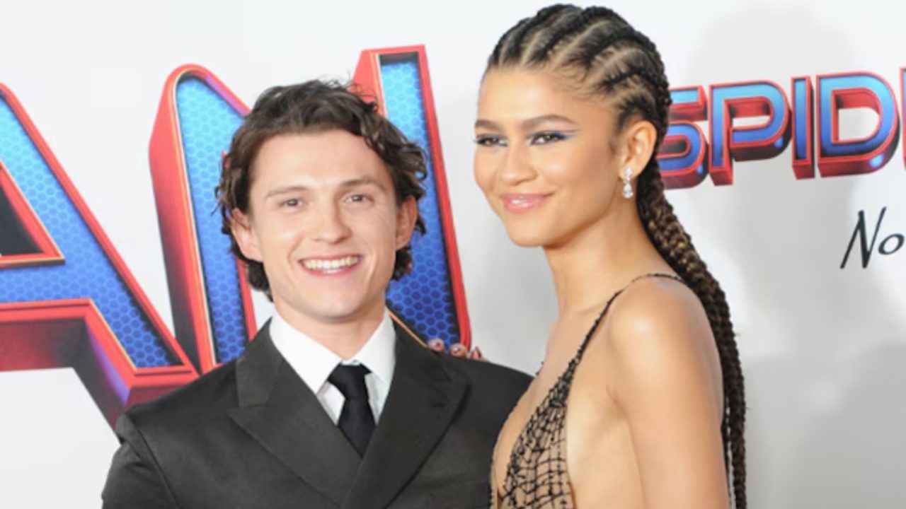 Zendaya e Tom Holland surgem com looks combinando e bolsa compartilhada da Louis Vuitton