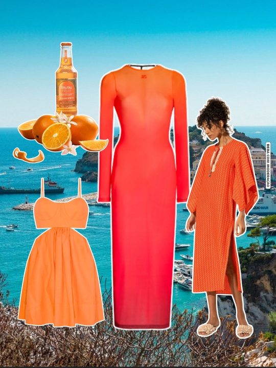 Destinos, drinks – e looks de moda –  para usar as cores do pôr do sol do jeito certo nessa temporada