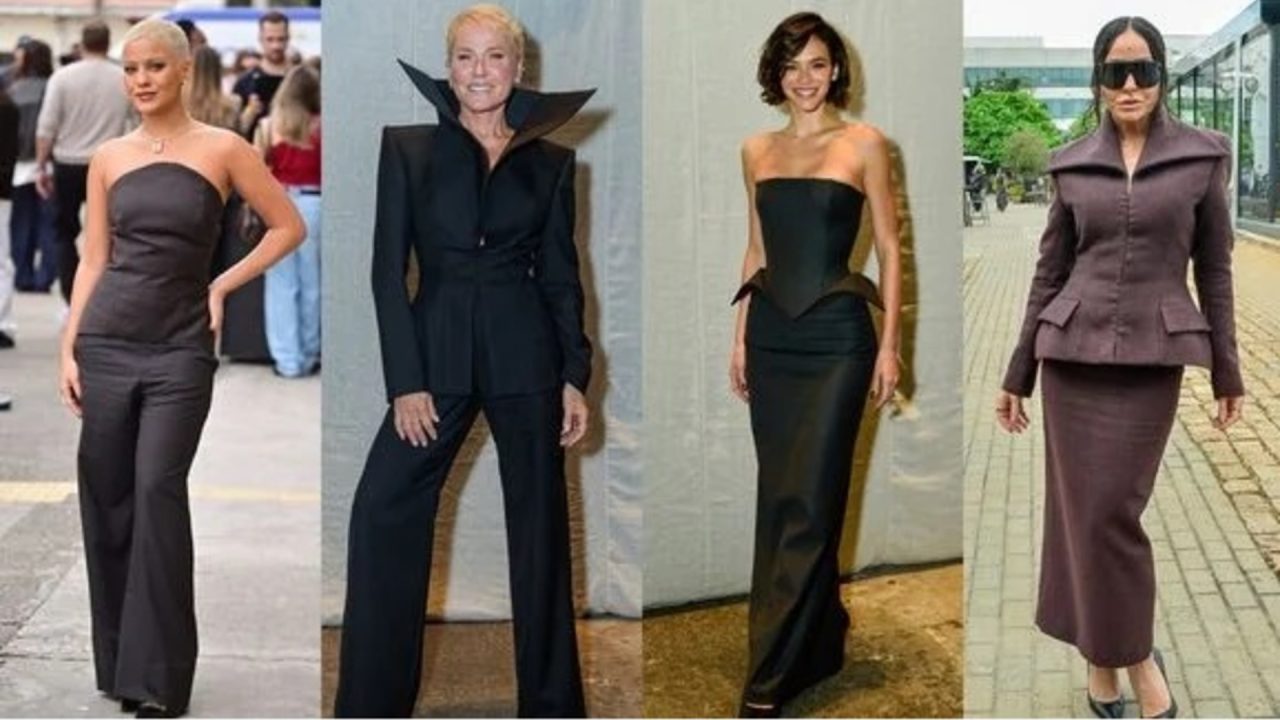 Entre alfaiataria e tons sóbrios: Xuxa, Bella Campos e famosas brilham no desfile da Mondepars
